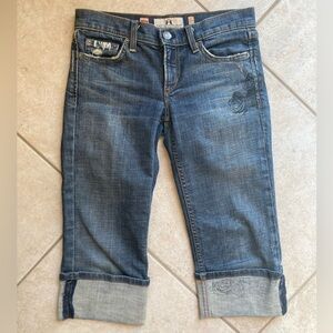 Vintage Juicy Couture denim capris